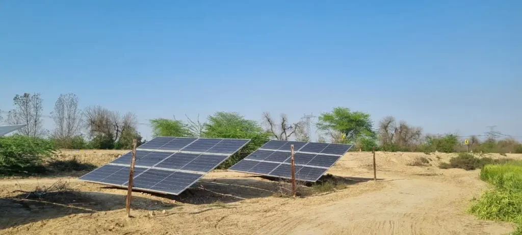 Barren land and no natural source of irrigation