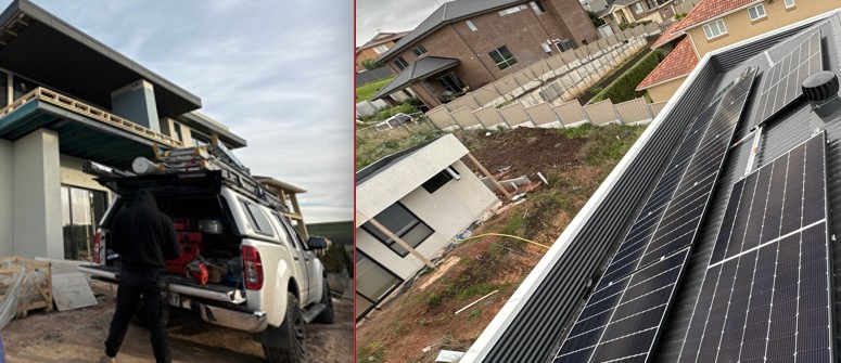 solar system installation in Greenvale