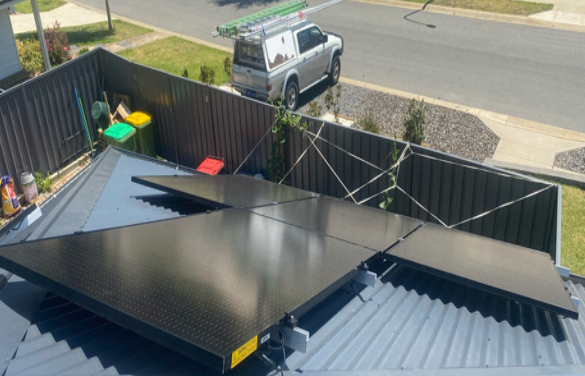 6.6kw solar system installation in Thurgoona, NSW 2640